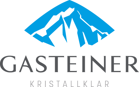 Logo von Gasteiner, einem kristallklaren, natürlichen Mineralwasser aus den Alpen