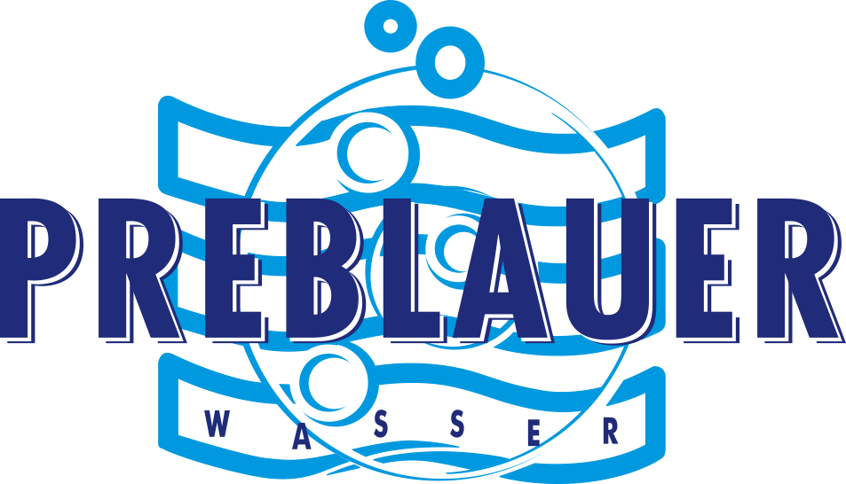 Logo von Preblauer, einem natürlichen Mineralwasser aus Kärnten