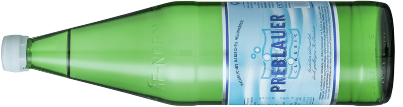 Foto: Preblauer Heil- und Mineralwasser GmbH Natürliches Mineralwasser aus Kärnten: eine Liter-Flasche Preblauer classic
